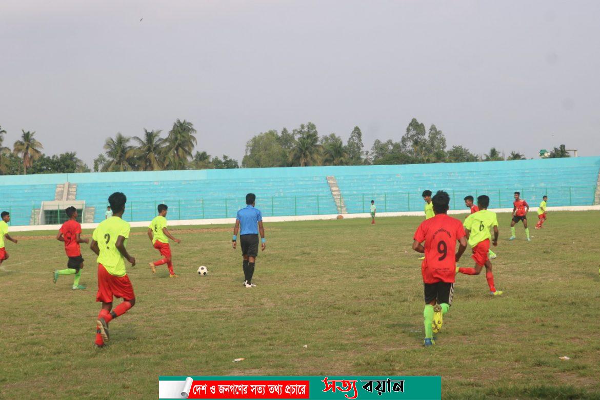 শেরপুরে বঙ্গবন্ধু জাতীয় গোল্ডকাপ ফুটবল টুর্নামেন্ট খেলায় পাকুড়িয়া ফাইনালে||সত্যবয়ান