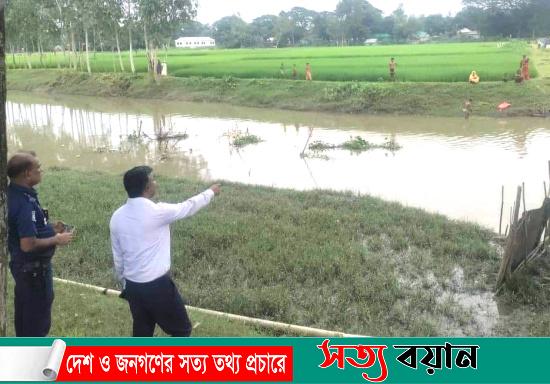 শেরপুরে অবৈধভাবে বালু উত্তোলন করায় ৫০ হাজার টাকা জরিমানা আদায়||সত্যবয়ান