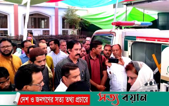 সাবেক ধর্মমন্ত্রী মতিউর রহমানের মরদেহ দেখতে গেলেন হুইপ আতিক