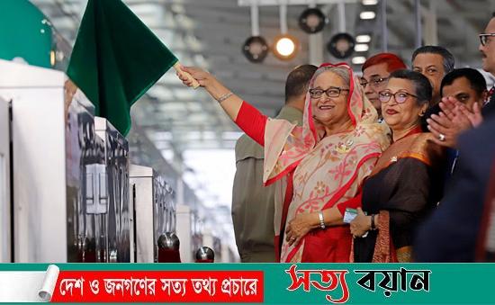 দেশ যেভাবে উন্নয়নের মহাসড়কে এগিয়ে যাচ্ছে, আমরা সেভাবেই এগিয়ে যেতে চাই: প্রধানমন্ত্রী