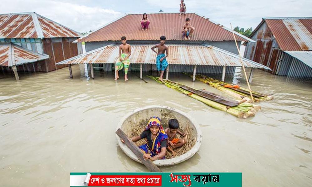 দেশের দক্ষিণ-পূর্বাঞ্চলের জেলাগুলোতে ভয়াবহ বন্যা