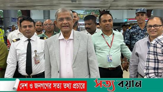 চিকিৎসার জন্য সিঙ্গাপুর গেলেন বিএনপি মহাসচিব মির্জা ফখরুল ইসলাম আলমগীর